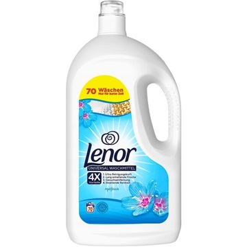 Żel do Prania Uniwersalny Lenor 2w1 Aprilfrisch Niemiecki 70 Prań 3,85l