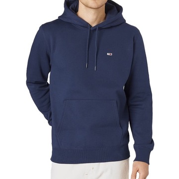 Bluza męska TOMMY JEANS TJM FLEECE FLAG PATCH TWILIGHT NAVY