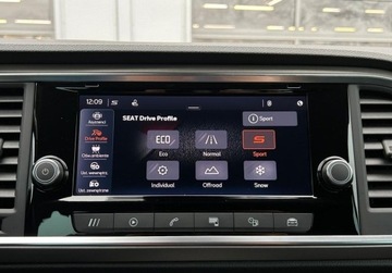 Seat Ateca SUV Facelifting 2.0 TSI 190KM 2022 Seat Ateca Xperience, Hak, Kamera, ACC, Fotel z pamiecia, Podgrzewana kier, zdjęcie 29