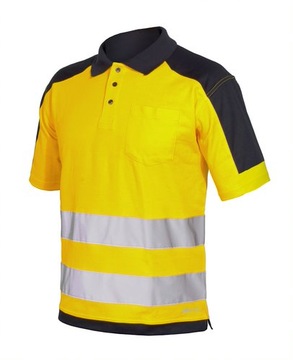 Koszulka Polo Robocza ISSA Odblaski L