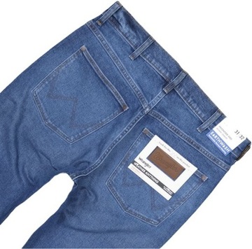 WRANGLER FRONTIER jeansy thermolite W34 L34