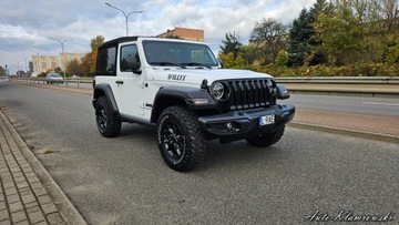 Jeep Wrangler IV Sport 4d Seria 5  2.0 GME Turbo  272KM 2021 Jeep Wrangler Jeep Wrangler Willys 2.0T 4x4 Kamera Zadbany 2.0 272KM, zdjęcie 3