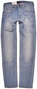 LEE spodnie BLUE jeans LOW slim POWELL _ W29 L34