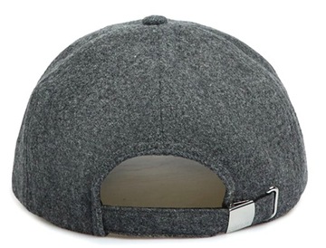 CALVIN KLEIN CZAPKA Z DASZKIEM SNAPBACK BEJSBOLÓWKA CK WEŁNIANIA LOGO