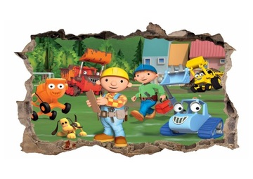 Naklejka ścienna BOB BUDOWNICZY! Duży wybór !