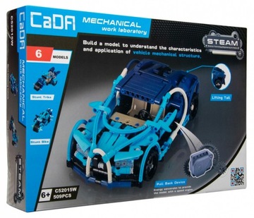 Klocki KONSTRUKCYJNE auto sportowe CADA