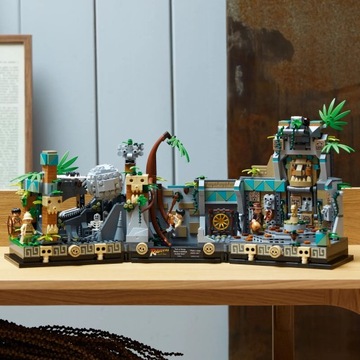 LEGO Индиана Джонс Храм Золотого идола Набор кубиков 77015
