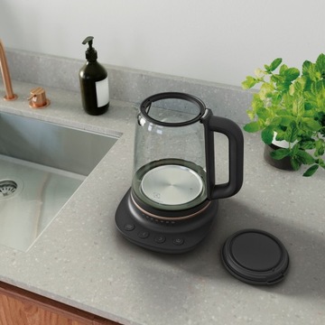 РЕГУЛИРОВКА ТЕМПЕРАТУРЫ СТЕКЛЯННОГО ЧАЙНИКА ELECTROLUX E7GK1-8BP