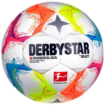 Piłka nożna Select Derbystar Brillant APS FIFA Quality Pro 2022 kolorowa 17