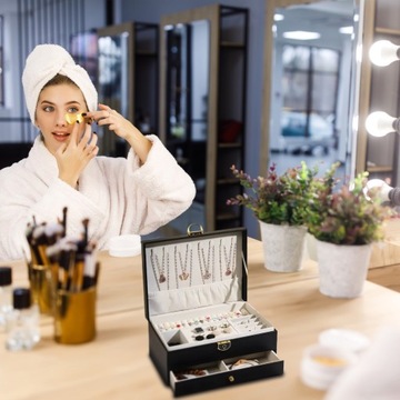 КОРОБКА, КОРОБКА-ОРГАНИЗАТОР ДЛЯ ЮВЕЛИРНЫХ УКРАШЕНИЙ