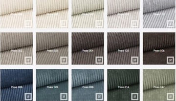 Мягкие панели, образцы материала, комплект из 5 шт.