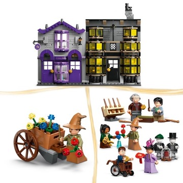 LEGO Harry Potter 76439 Магазины Олливандера и мадам Малкин