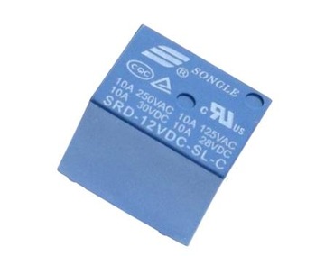 Przekaźnik SONGLE SRD-12VDC-SL-C -12V styki 250vAC