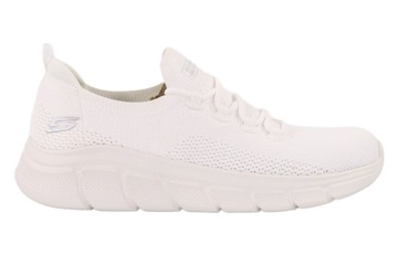 Damskie sneakers Skechers Bobs Sport B Flex-Color Connect 117121-WHT r.39