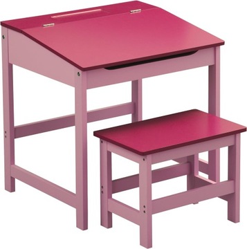 Premier Biurko i krzesło zseatw dziecięcy różowy
