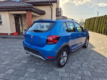 Dacia Sandero II Hatchback 5d Facelifting 0.9 TCe 90KM 2017 Dacia Sandero Stepway Zadbana Stepway Tylko 107.000km Benzyna 90KM, zdjęcie 8