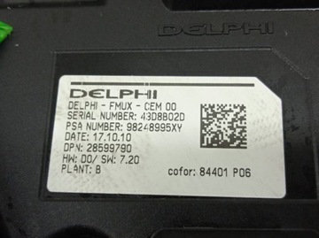 ДИСПЛЕЙ РАДИО 9825029380 Citroen C4 Picasso II (2013-)