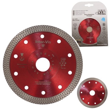 TARCZA DIAMENTOWA CIĘCIA GLAZURY PŁYTEK 125x22,2mm