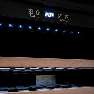 Kluge KCW2801B ВСТРАИВАЕМЫЙ МАРКЕР ДЛЯ ВИНЫ 60 см