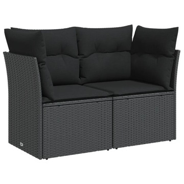 SOFA OGRODOWA KRZESŁO ZESTAW MEBLI OGRODOWYCH NA OGRÓD BALKON TARAS RATTAN