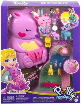 POLLY POCKET. KOMPAKTOWA TOREBKA KANGUREK HKV50