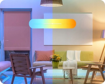 Красочное приложение Ezviz Smart Bulb LB1