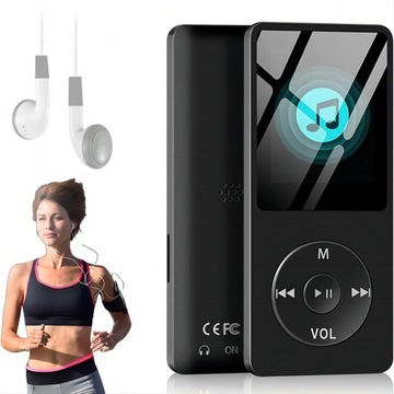 ODTWARZACZ MP3 MP4 BLUETOOTH 16GB HI-FI WYSOKA JAKOŚĆ DŹWIĘKU