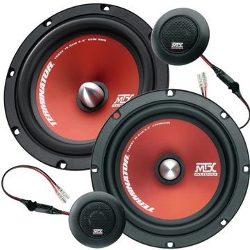 Głośniki samochodowe system MTX AUDIO TR65S średnica 165mm moc RMS 65Wat