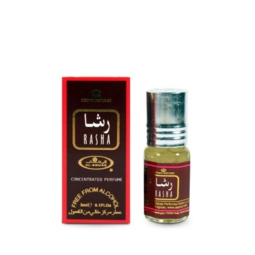 RASHA DAMSKIE PERFUMY W OLEJKU SKOCENTROWANE 3 ML AL REHAB ARABSKIE