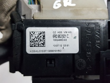 VW POLO 6R 09-14 ПЕРЕКЛЮЧАТЕЛИ ПЕРЕКЛЮЧАТЕЛЕЙ CRUISE MATCH 6R0953501C
