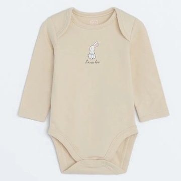 Cool Club Боди с длинными рукавами 5шт 12-18м 86см 5шт Розовый Кролик Заяц Бежевый