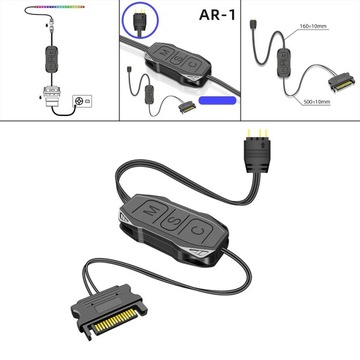 Контроллер ARGB Отличный пульт дистанционного управления.