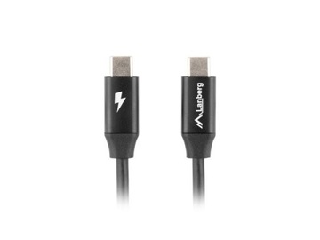 LANBERG KABEL USB-C M/M 2.0 0.5M QC 4.0 POWER DELI