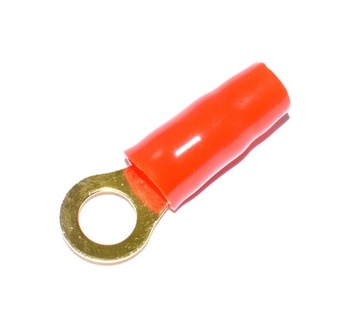 Konektor oczko m8 16mm2 do wzmacniacza złocony