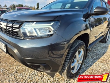 Dacia Duster II SUV Facelifting 1.0 TCe LPG 100KM 2022 Dacia Duster Salon Polska Nawigacja Lampy LED LPG Szary Metalik Alufe, zdjęcie 2