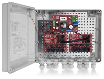 SWITCH ZEWNĘTRZNY 10-PORTOWY POE ATTE IP-9-11-L2