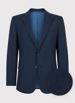 Мужская шерстяная куртка премиум-класса, темно-синего цвета, Pako Lorente, размер. 62/176