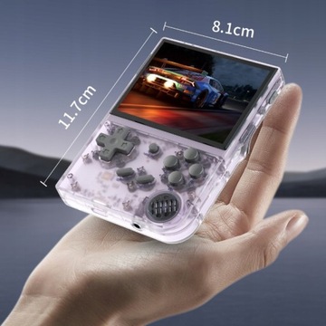 RG35XX+Palm 2024 с открытым исходным кодом, обновленный IPS-экран, мини-ретро-аркада, 64 ГБ