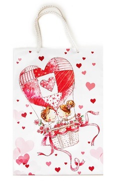 TOREBKA PREZENTOWA WALENTYNKI