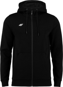 4F BLUZA Z KAPTUREM ROZPINANA BAWEŁNA BLM004B r. S