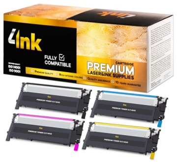4x toner pro Samsung C430W C480W C480FW CLT-404S XL