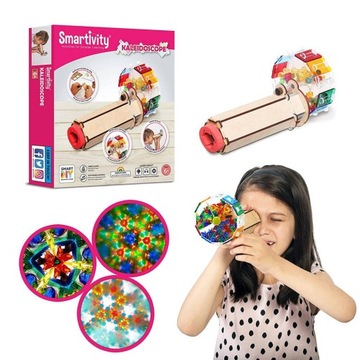 KALEJDOSKOP - MECHANICZNE PUZZLE 3D SMARTIVITY Z ILUZJAMI ŚWIATŁA