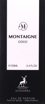 ALHAMBRA MONTAIGNE COCO - ПАРОФЮМИРОВАННАЯ ВОДА - ОБЪЕМ: 100 МЛ