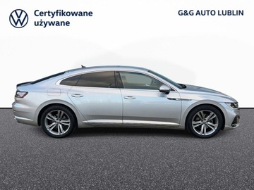 Volkswagen Arteon Fastback Facelifting 2.0 TSI 190KM 2021 Volkswagen Arteon R-Line 2.0 TSI 190 KM DSG DCC ACC LED Kamery 360 VAT Mar, zdjęcie 5