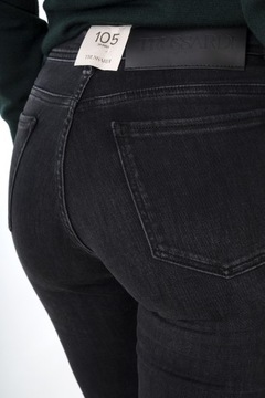 Spodnie TRUSSARDI damskie jeansowe rurki skinny 26