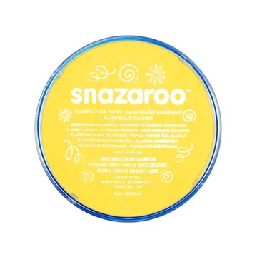 FARBA DO MALOWANIA TWARZY ŻÓŁTA 18ml SNAZAROO