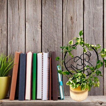 Подставки для цветов, растений, подставка для перголы LOVE DOGS L 40см ЦВЕТА