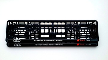 Рамки номерных знаков AUDI SPORT GEL ASO