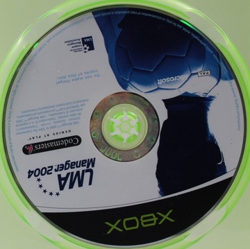 LMA MANAGER 2004 XBOX