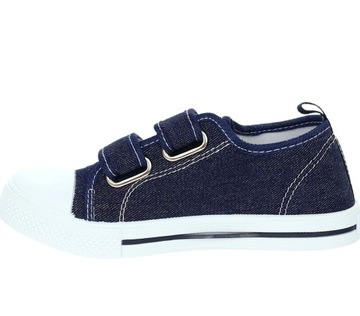 Детские кроссовки на липучке, школьные кроссовки на белой подошве, РАЗМЕР. 32